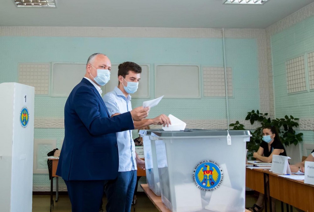 Igor Dodon: Vă îndemn să-i votăm pe cei care au grijă de Republica Moldova